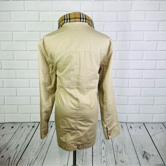 Vintage Burberrys of London Tan Trench Coat - Size XL. - Picture 7 of 14